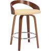 Cream and Walnut Wood