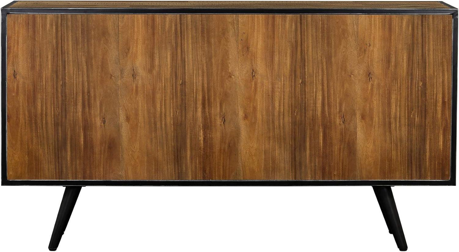 image:imageCusco Acacia Wood Dining Buffet Cabinet Credenza Storage 57 Wide Antique