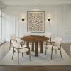 image:imageArmen Living Klarissa MidCentury Modern 6Piece Wood Dining Set in Walnut Finish