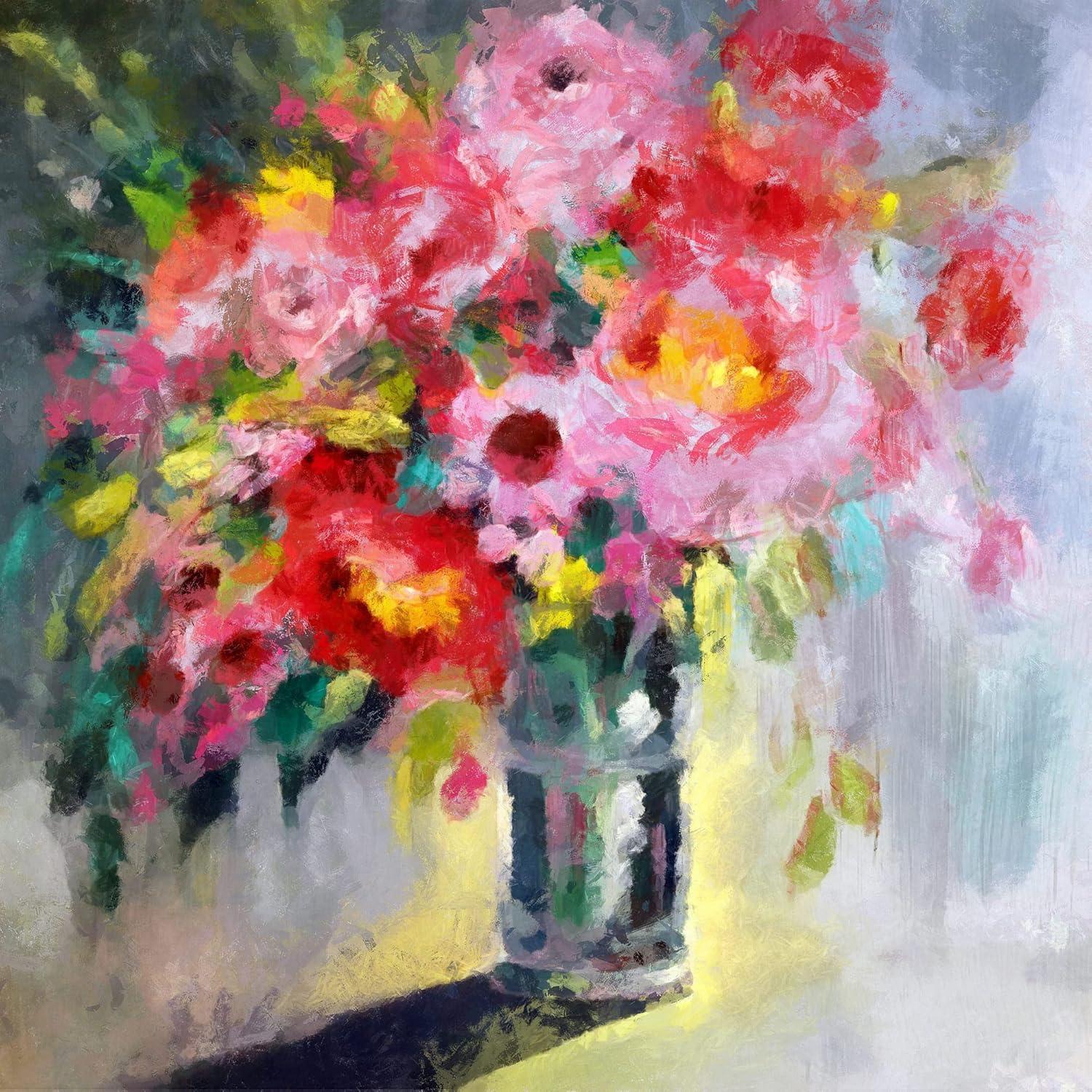 image:imageArmen Living Country Bouquet 235 Square Wrapped Canvas Wall Art Print 24 x 2436x36