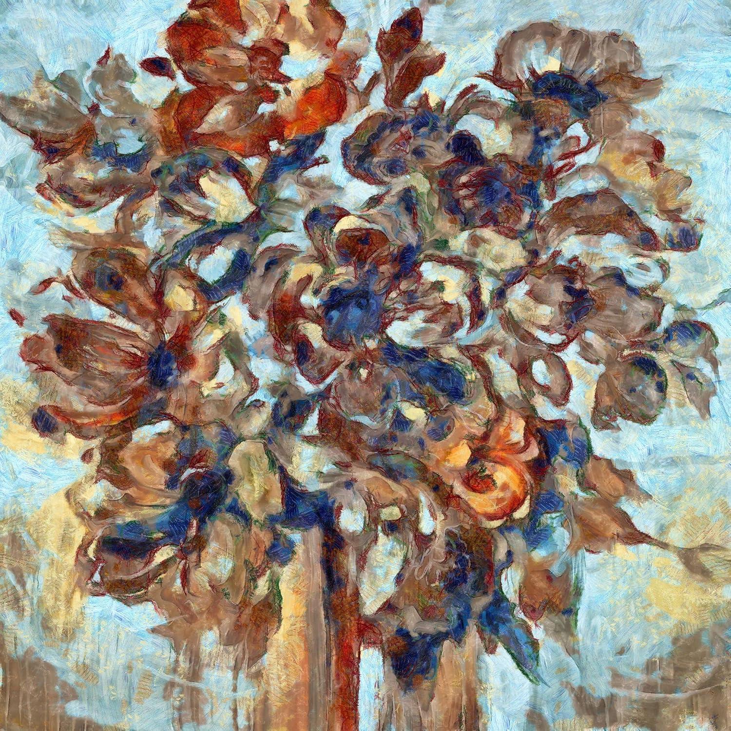 image:imageArmen Living Rustic Bouquet 175 Square Wrapped Canvas Wall Art Print 16 x 1620x20