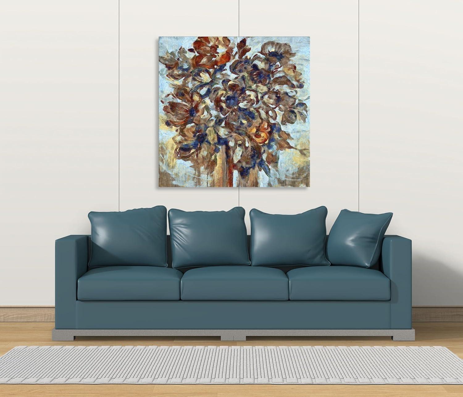 image:imageArmen Living Rustic Bouquet 175 Square Wrapped Canvas Wall Art Print 16 x 168x8