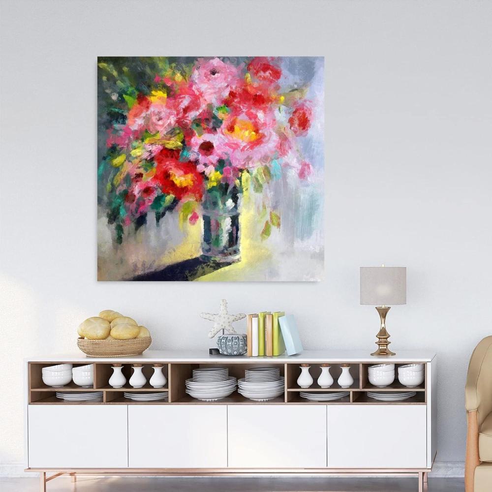 image:imageArmen Living Country Bouquet 235  Square Wrapped Canvas Wall Art Print 24 x 2436x36