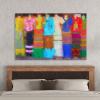 image:imageArmen Living Boho Dresses 205  Rectangular Wrapped Canvas Wall Art Print 60 x 40