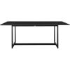 image:imageArmen Living Grand Outdoor Patio Dining Table in Aluminum