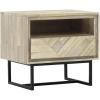 image:imageArmen Living Peridot 1 Drawer Nightstand in Natural Acacia Wood 18 x 22 x 24