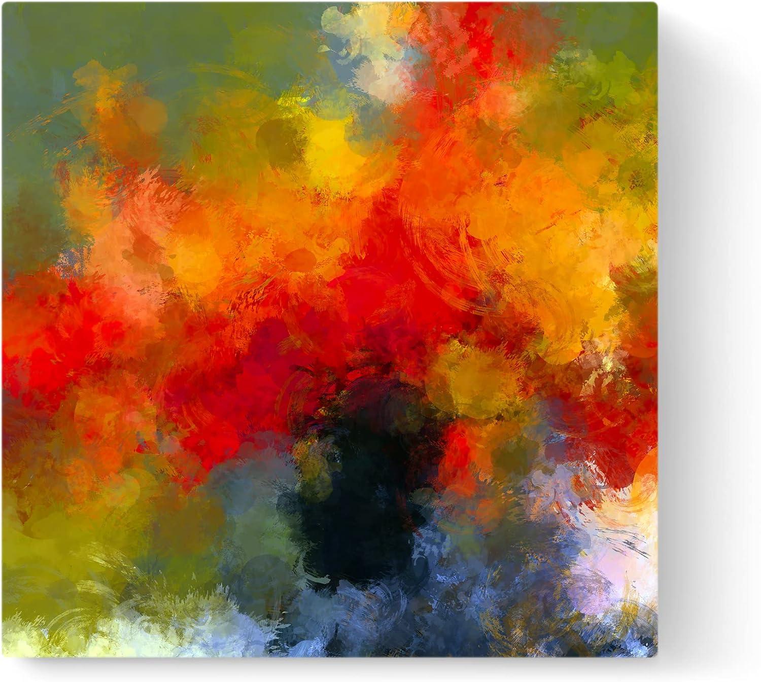 image:imageArmen Living Full Bouquet Square Wrapped Canvas Wall Art Print 16 x 1620L x 20W
