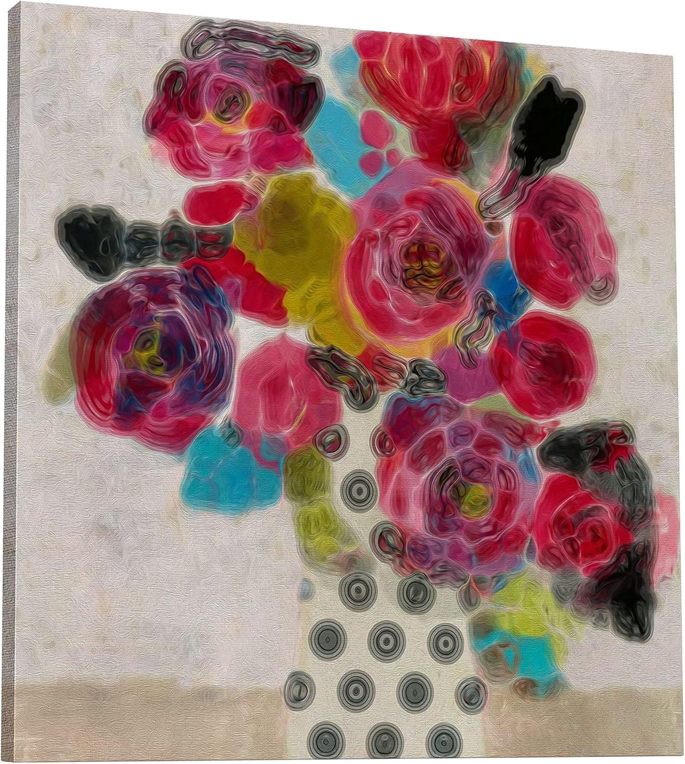 image:imageArmen Living Red Roses I Square Wrapped Canvas Wall Art Print 20 x 2048x48