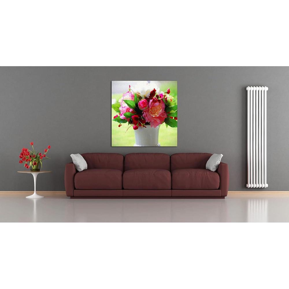 image:imageArmen Living Garden Bouquet 638 Square Wrapped Canvas Wall Art Print 12 x 1212x12