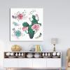 image:imageArmen Living Cactus Succulents 650  Square Wrapped Canvas Wall Art Print 12 x 128 x 8