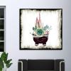 image:imageArmen Living Cereus Echeveria  Square Wrapped Canvas Wall Art Print 8 x 836 x 36