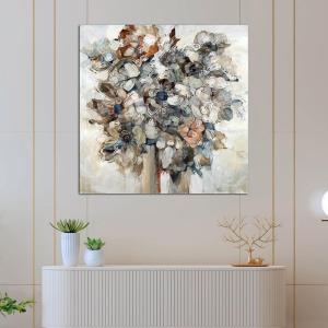 Armen Living Seasons Bouquet 211 – Square Wrapped Canvas Wall Art Print 12 x 12(20×20)