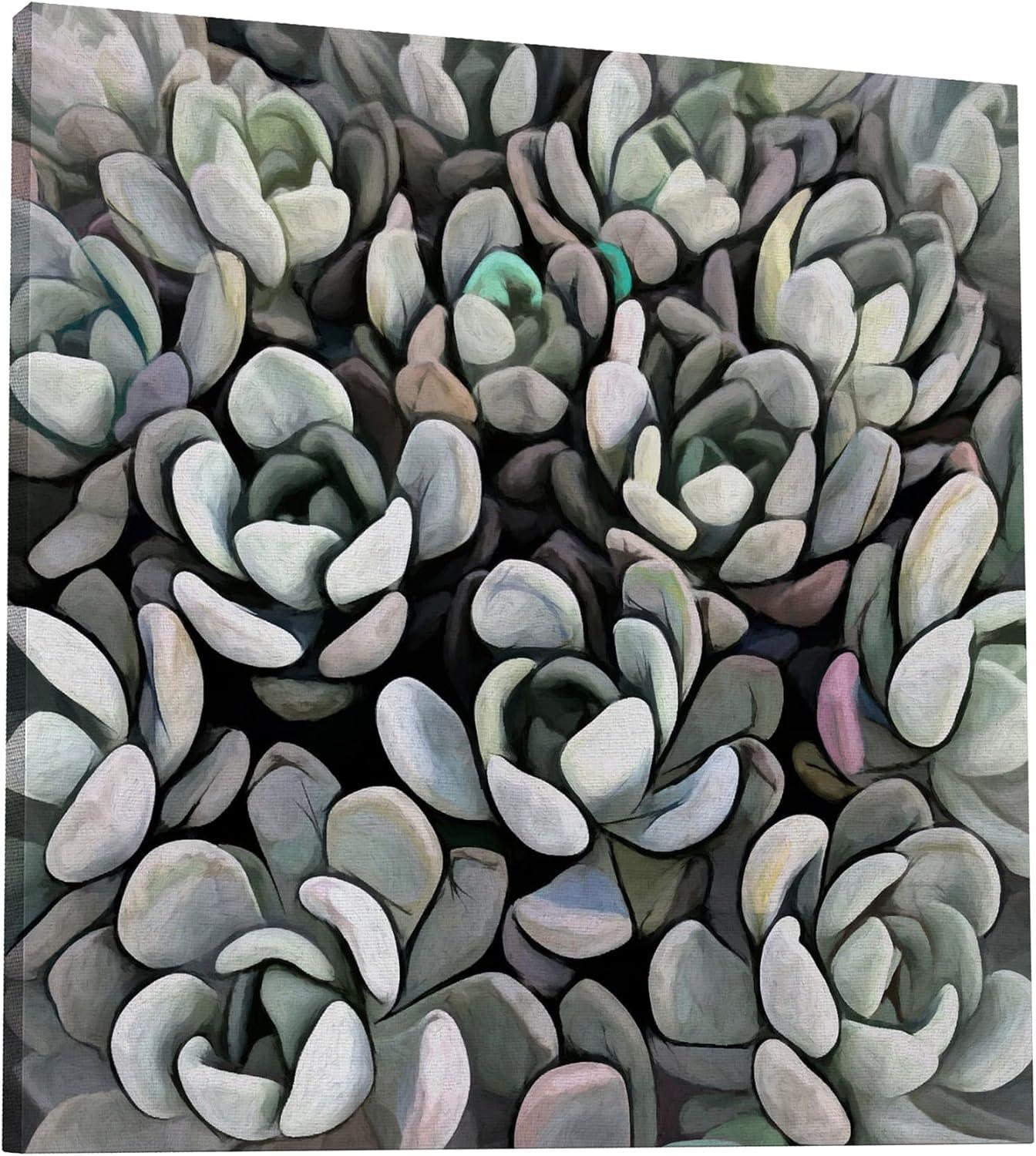 image:imageArmen Living Echinocactus I Square Wrapped Canvas Wall Art Print 48 x 4820 x 20