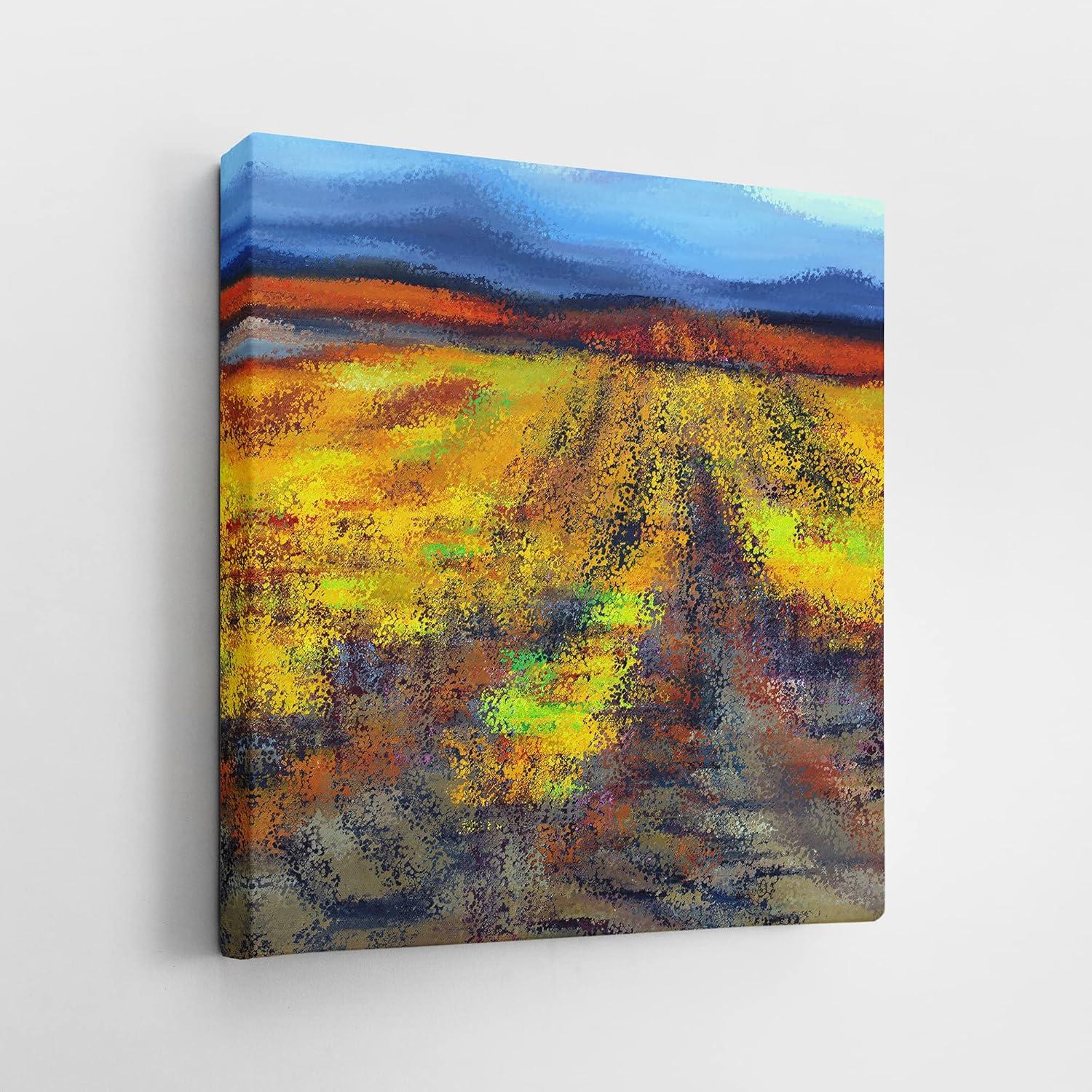 image:imageArmen Living Field of Dreams II Square Wrapped Canvas Wall Art Print 48 x 4836L x 36W