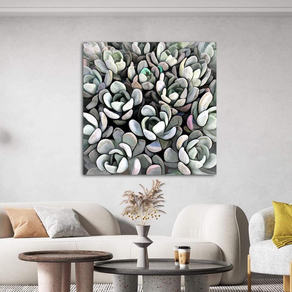 image:imageArmen Living Echinocactus I  Square Wrapped Canvas Wall Art Print 48 x 4836 x 36