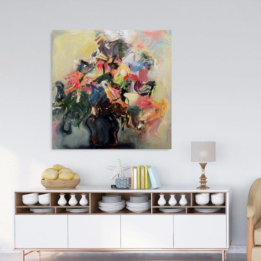 image:imageArmen Living French Bouquet II Square Wrapped Canvas Wall Art Print 8 x 812x12