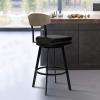 image:imageArmen Living Frisco Bar Stool Counter Height Black