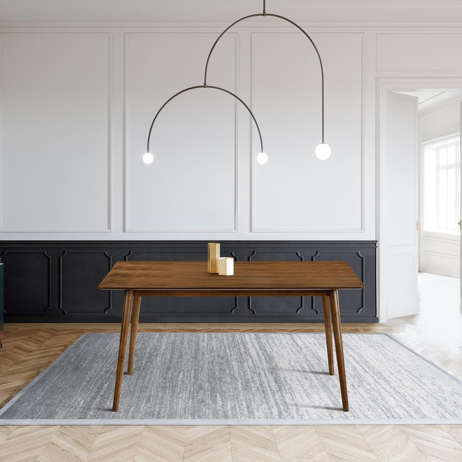 image:imageArmen Living Westmont 59 Rectangular Wood Dining Table in WalnutWalnut