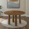 image:imageKlarissa MidCentury Modern 54 in Round Dining Table in Walnut Finish