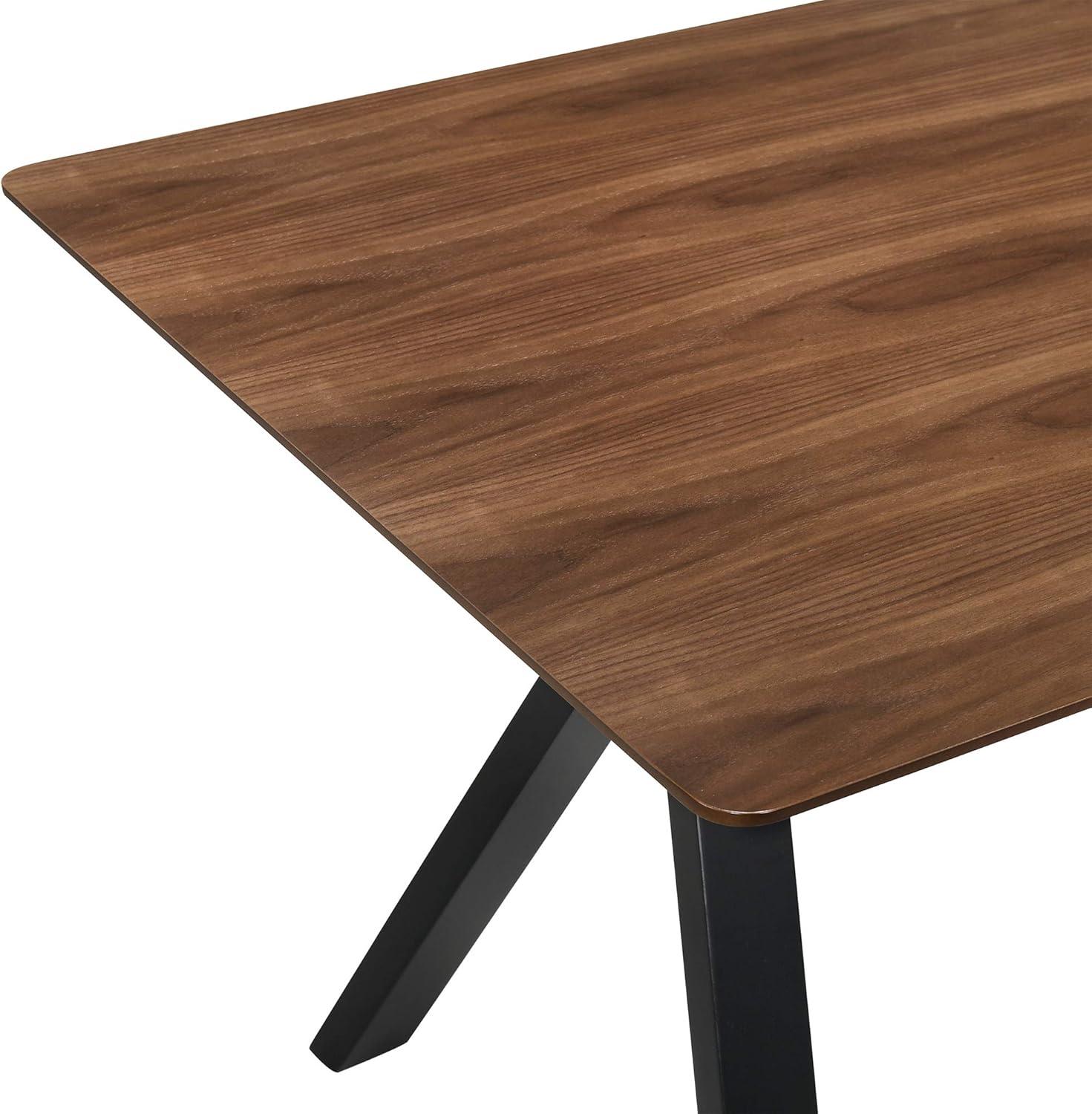 image:imageArmen Living Laredo Jackie 5 Piece Walnut Dining Set Brown