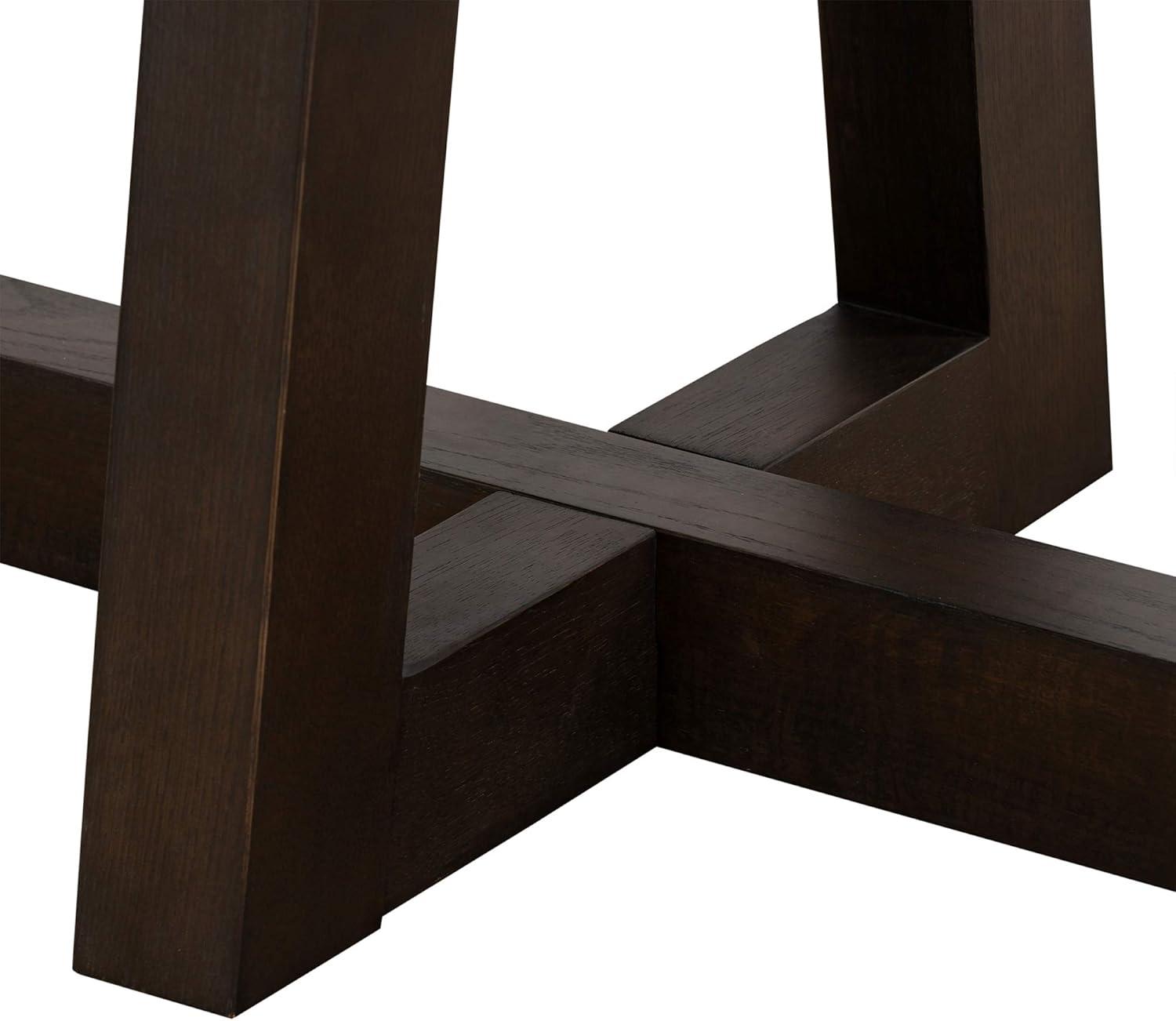 image:imageArmen Living Elodie Grey Concrete and Dark Grey Oak Rectangle Dining Table