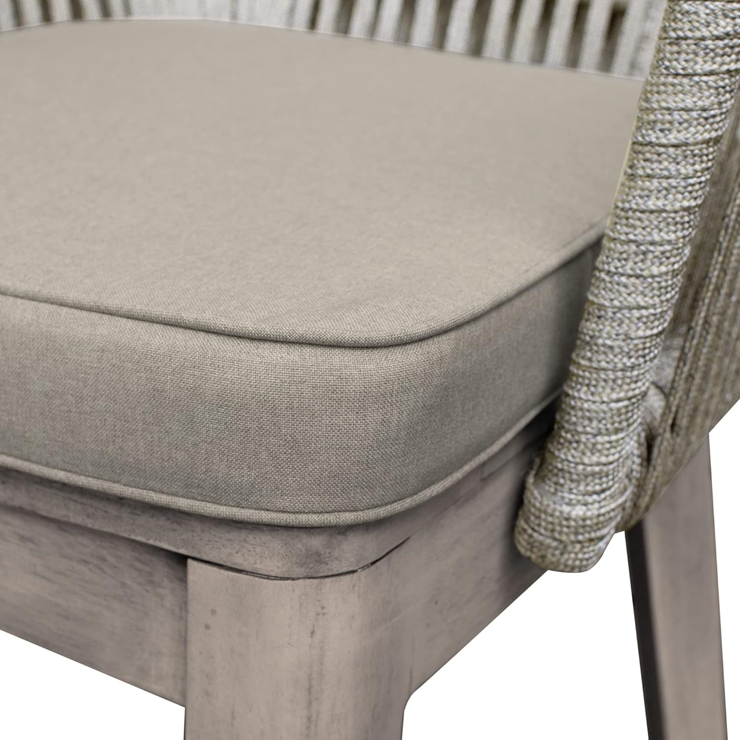 image:imageArmen Living Haiti Modern Outdoor Patio Dining Set 7 Piece Grey