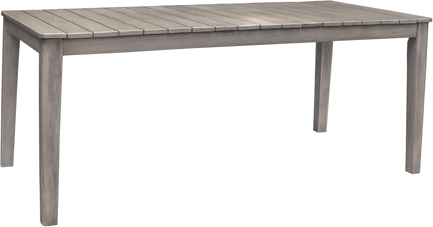 image:imageArmen Living Haiti Modern Outdoor Patio Dining Set 7 Piece Grey