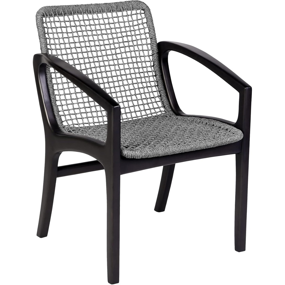image:imageArmen Living Beckham Modern Outdoor Patio Dining Chair Light Gray