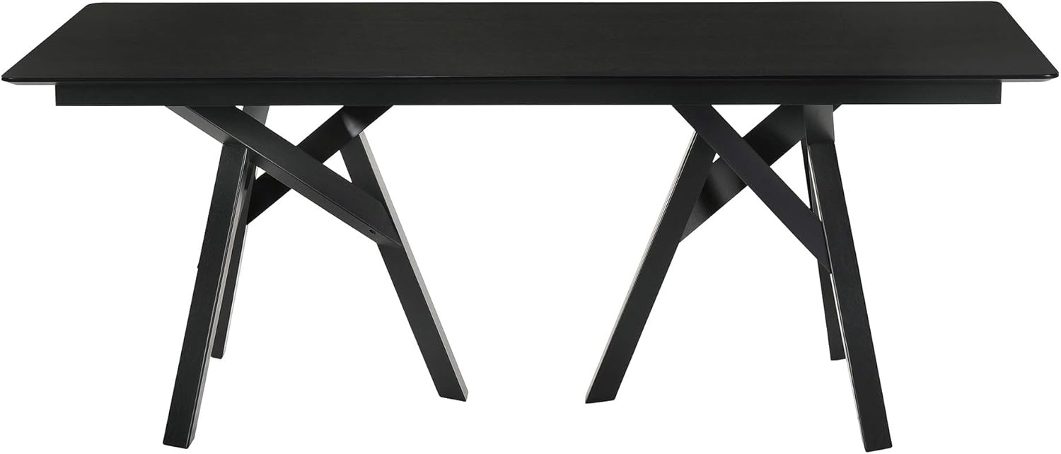image:imageArmen Living Cortina Jackie 5 Piece Black Dining Set Brown