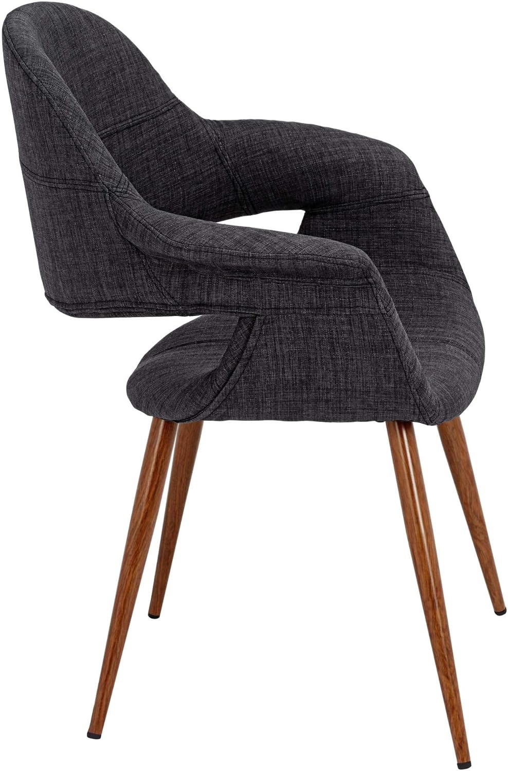 image:imageArmen Living Phoebe Modern Charcoal Fabric Accent Armchair