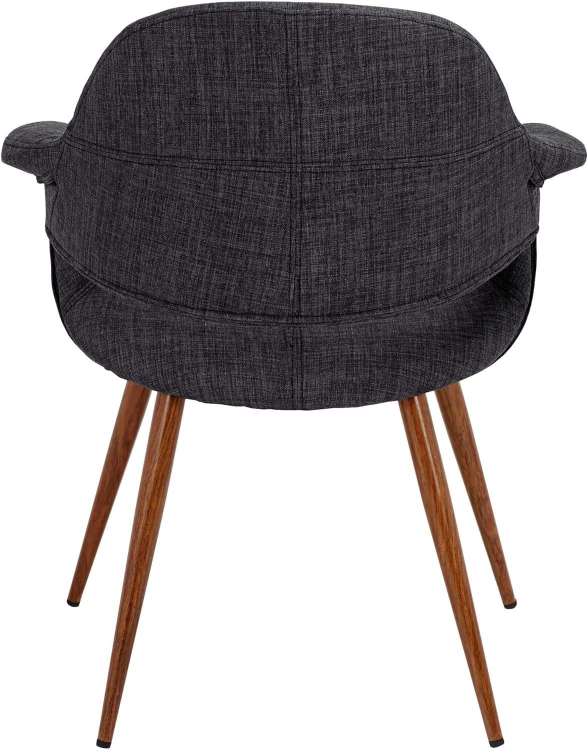 image:imageArmen Living Phoebe Modern Charcoal Fabric Accent Armchair