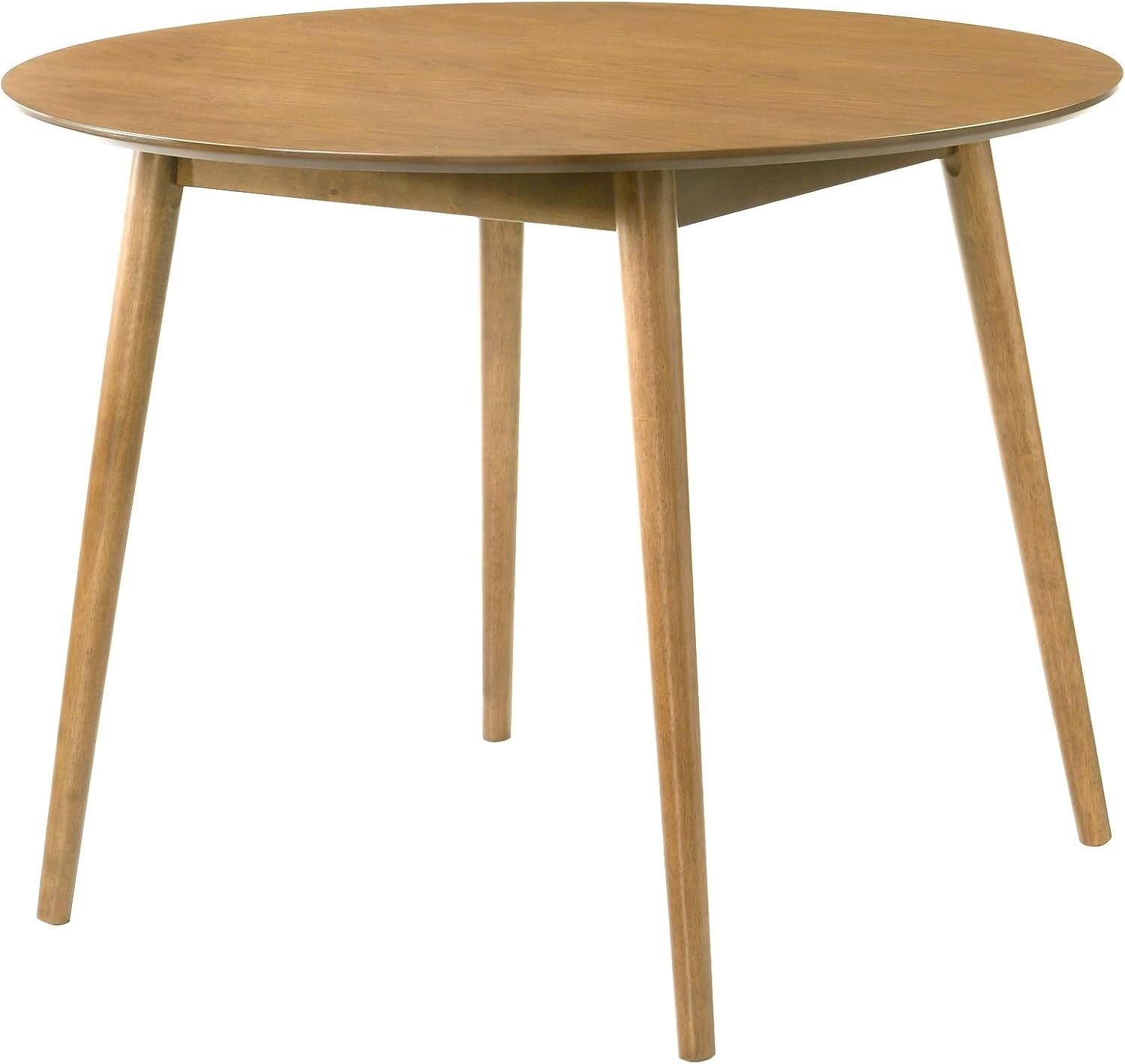 image:imageBennet 5Piece Pub Wood Dining Set with Walnut Finished Top Table and Faux Leather Counter Height Bar Stools