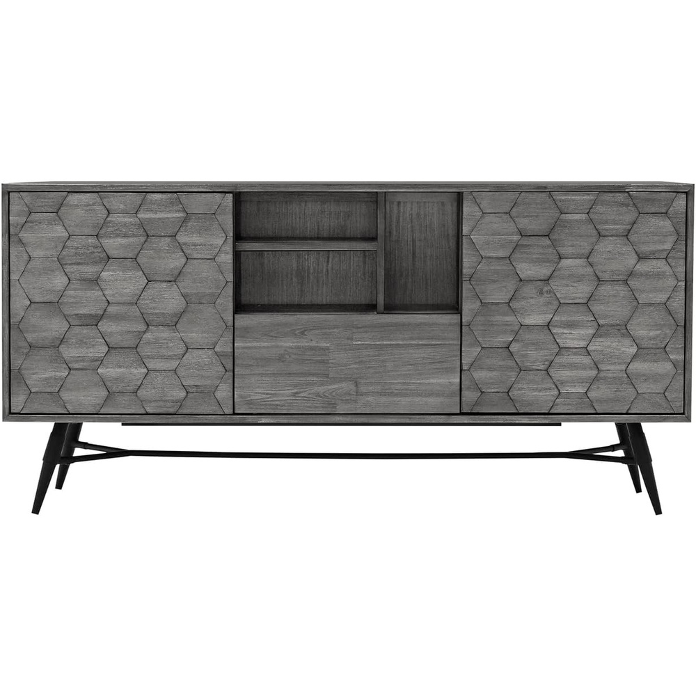 image:imageArmen Living Makena Sideboard Buffet in Grey Acacia Wood