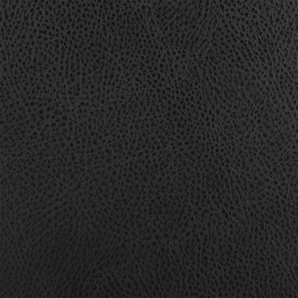 image:imageArmen Living Madrid 30 Bar Height Swivel Barstool in Ford Black Faux Leather and Black Metal Finish