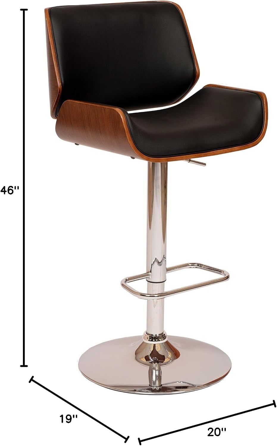 image:imageLedum Barstool Black