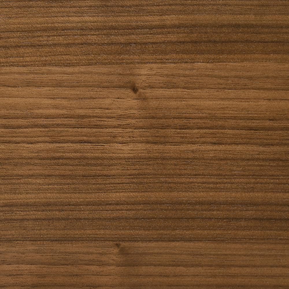image:imageArmen Living Artemio Mid Century Modern King Platform Wood Bed Frame with Upholstered Fabric Headboard in Walnut FinishWalnut
