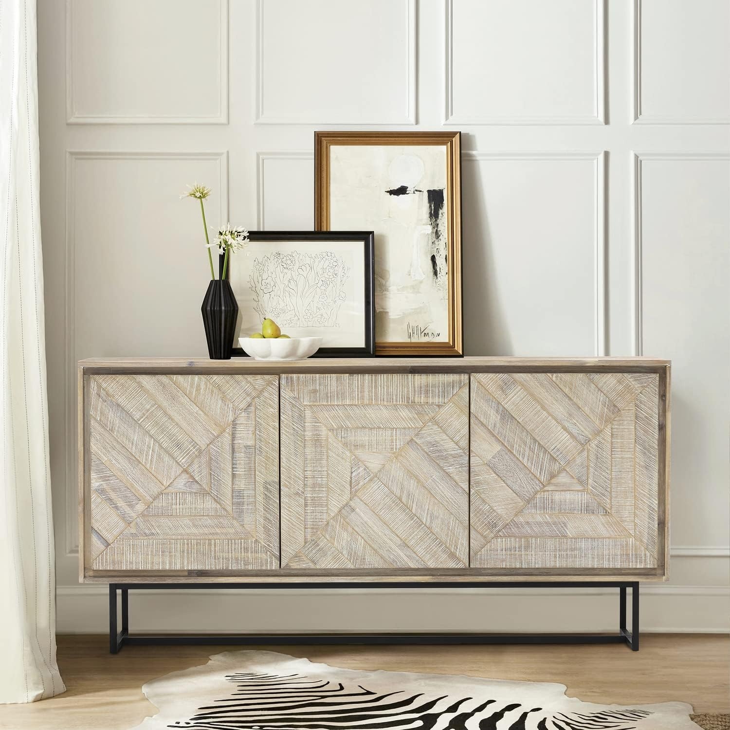 image:imageArmen Living Peridot Sideboard Buffet in Natural Acacia Wood