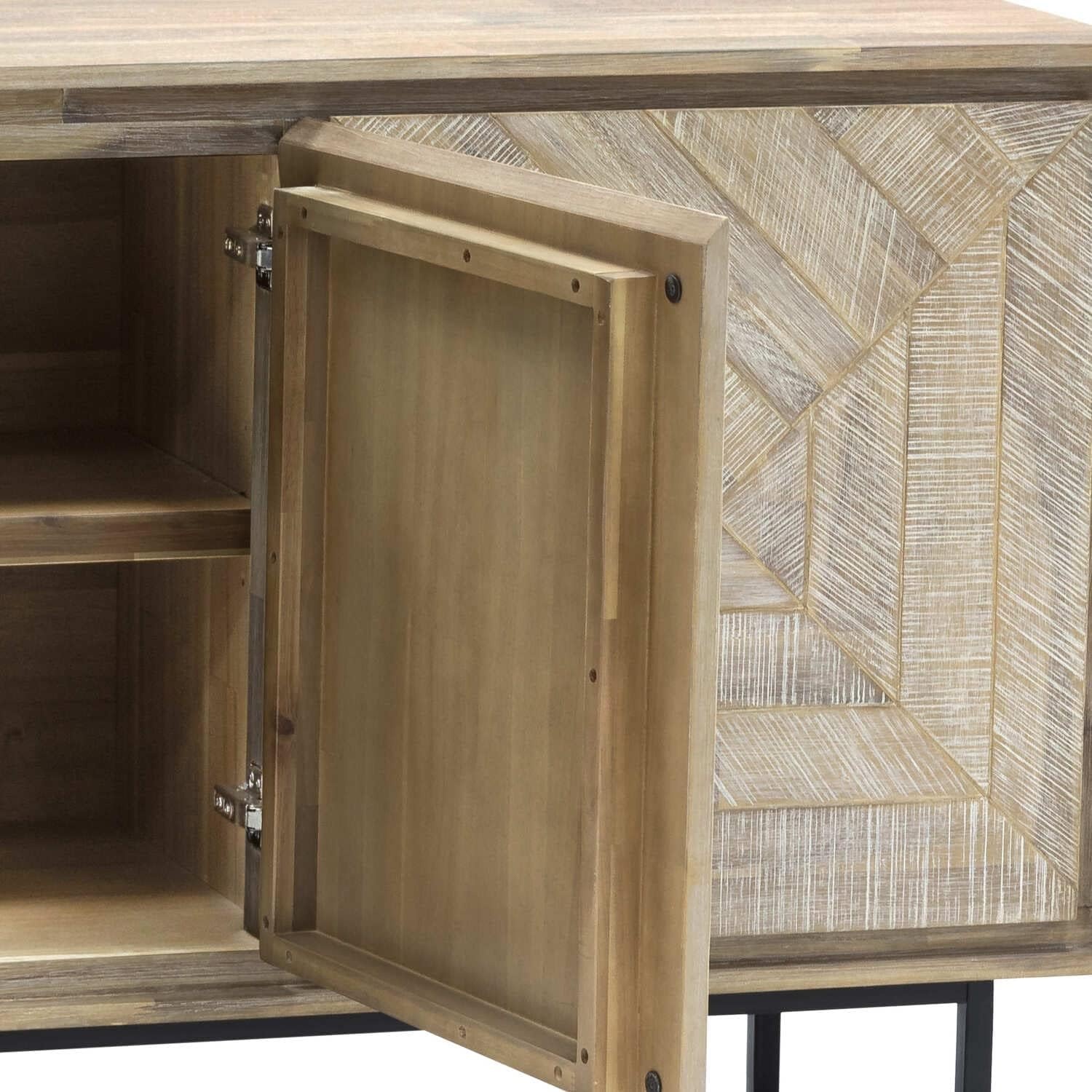 image:imageArmen Living Peridot Sideboard Buffet in Natural Acacia Wood