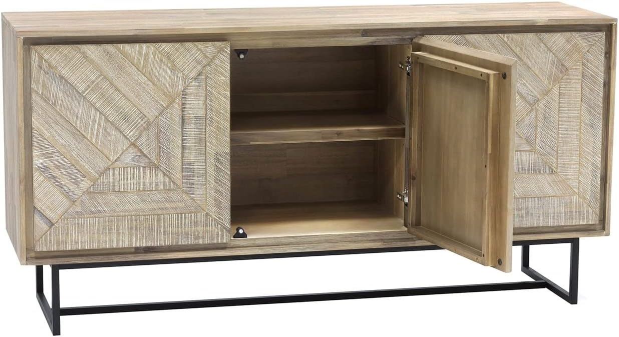 image:imageArmen Living Peridot Sideboard Buffet in Natural Acacia Wood